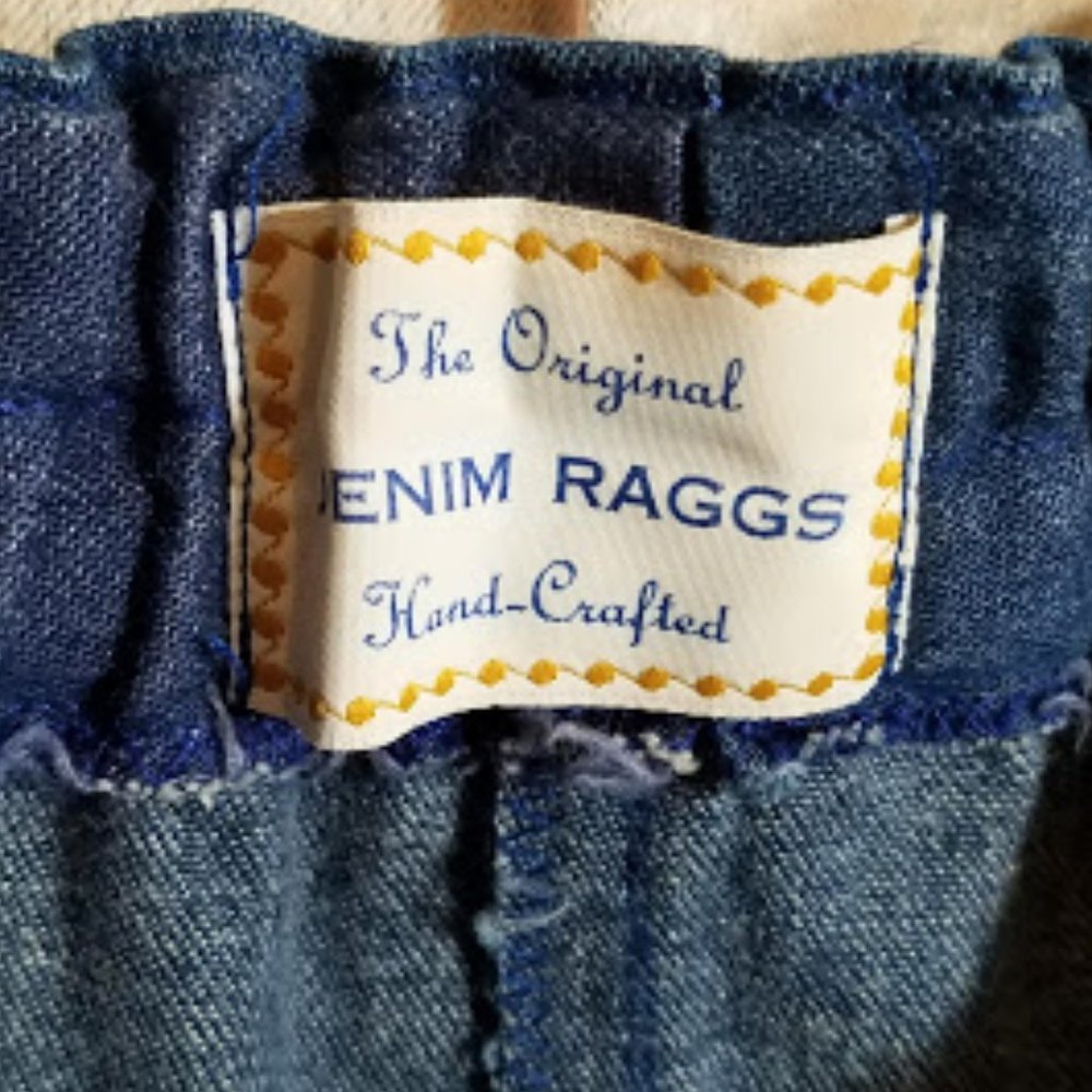 the original denim raggs skirt vintage - Picture 2 of 9
